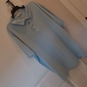 CB DryTec Cotton+ baby blue men's shirt